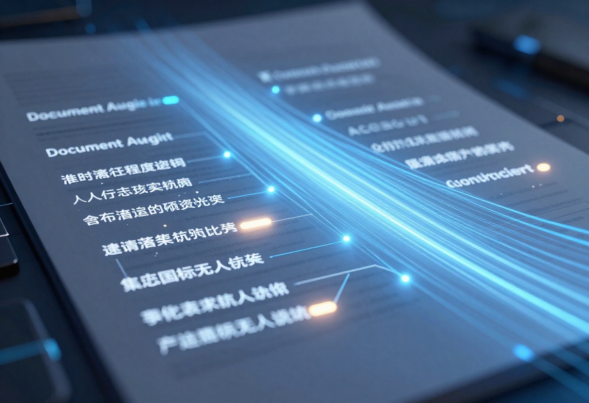 Document condensing into summary with AI processing