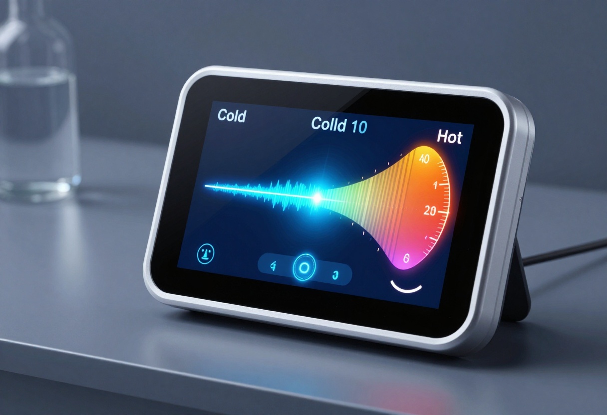 Temperature visualization Temperature visualization