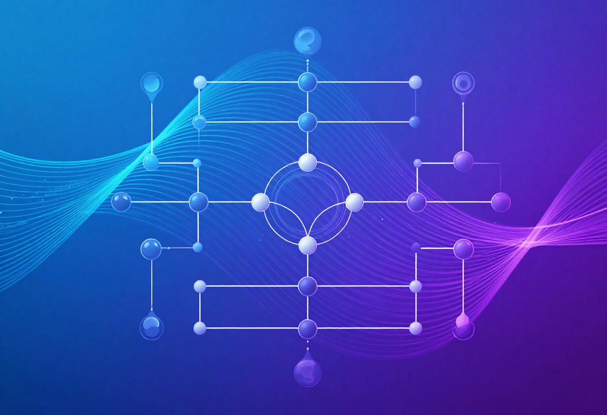 Abstract visualization of reasoning chains