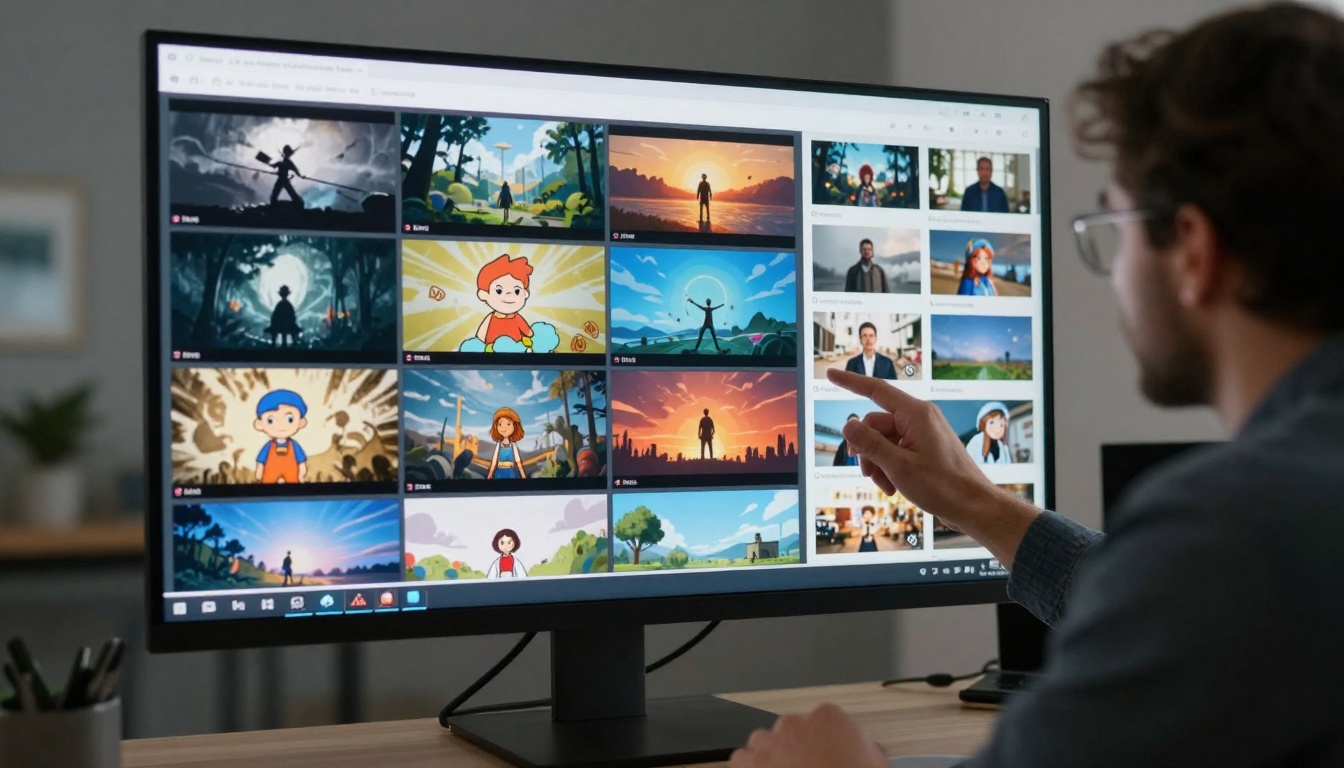 Video style portfolio review