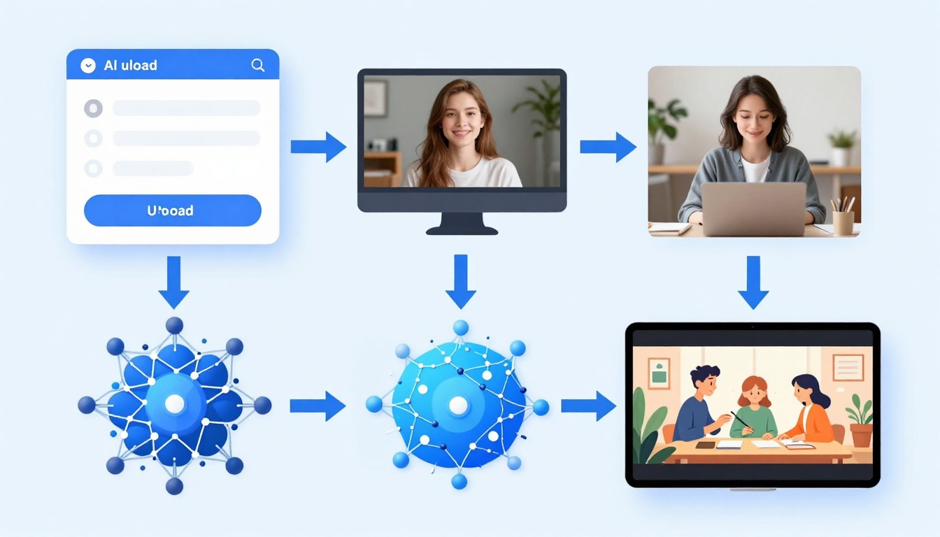 Video generation workflow diagram
