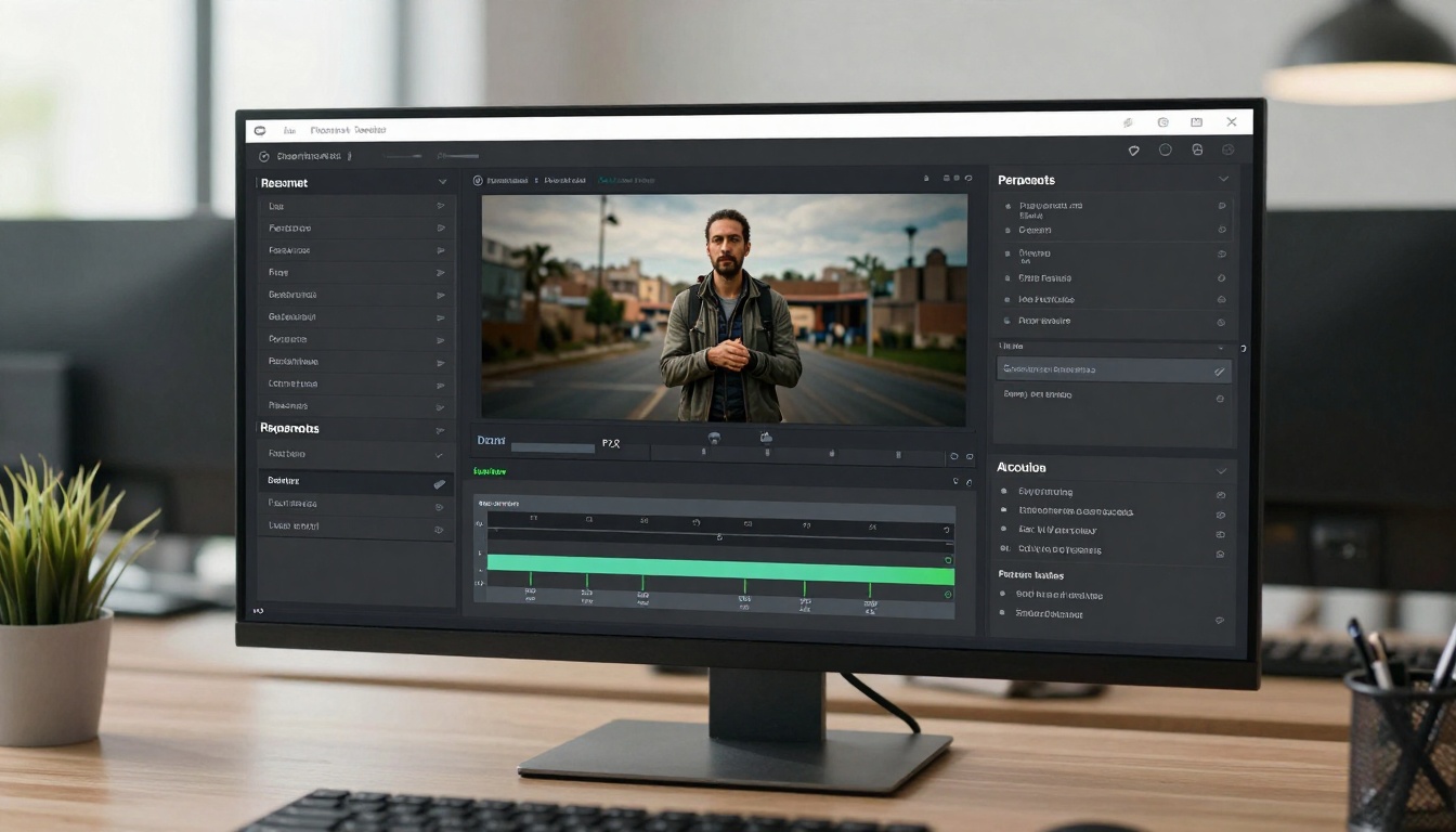 Video parameter settings interface