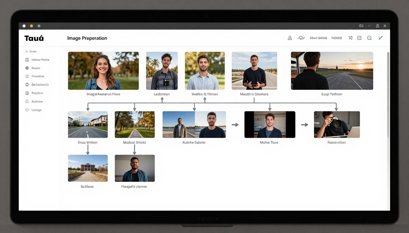 Complete workflow timeline