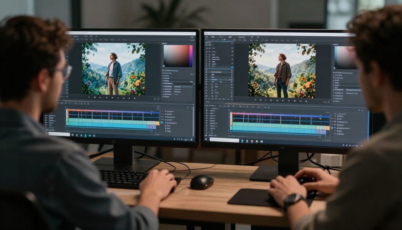 Advanced AI editing interface