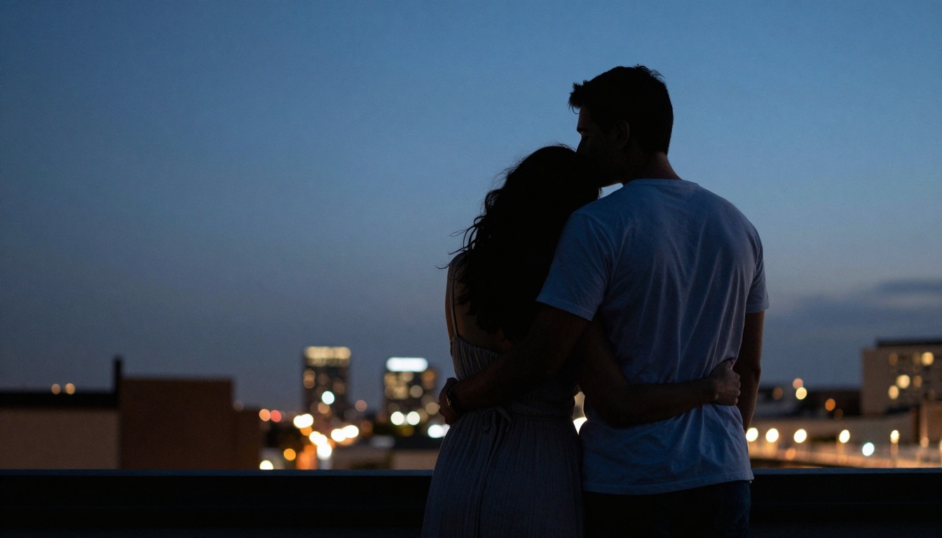 Rooftop Embrace