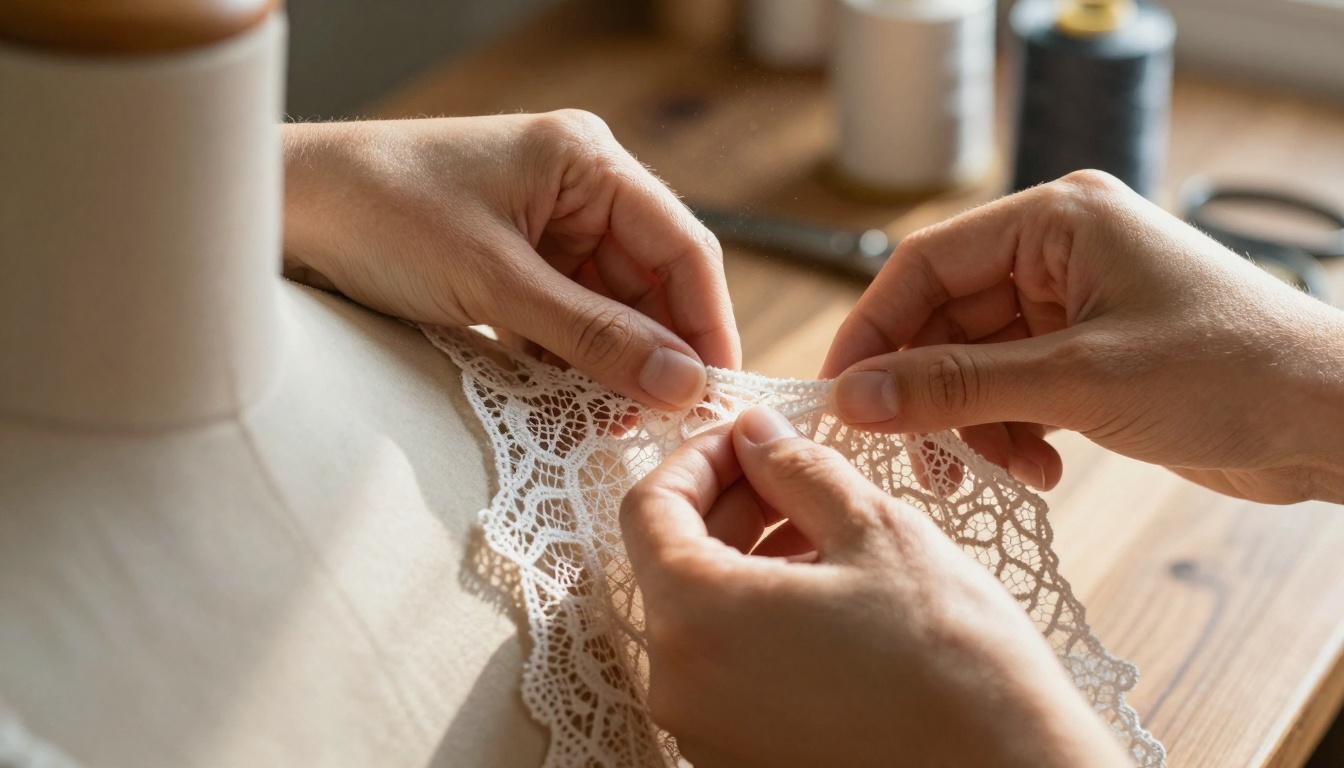 Delicate Fabric Arrangement