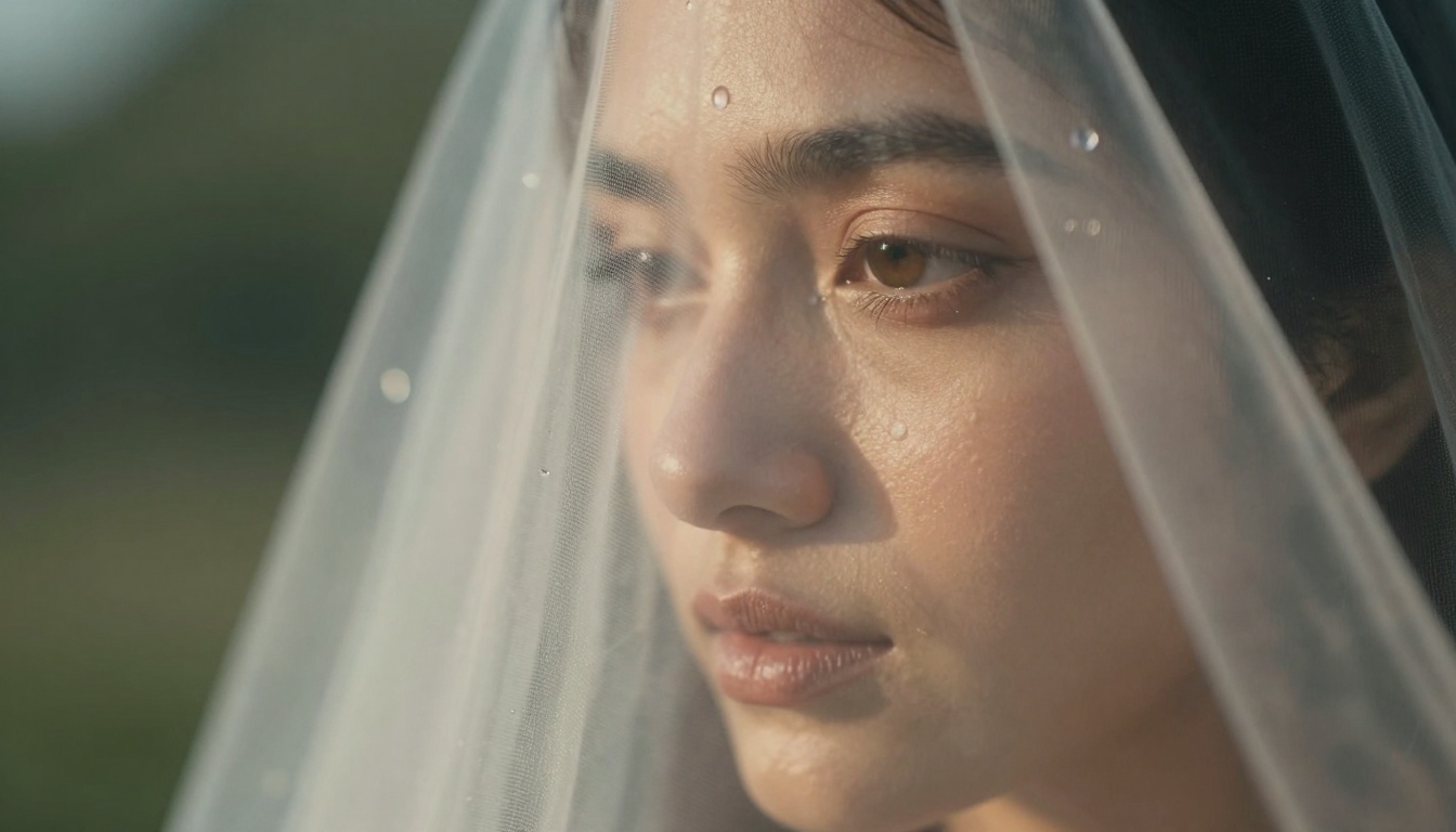 Veiled Portrait Detail