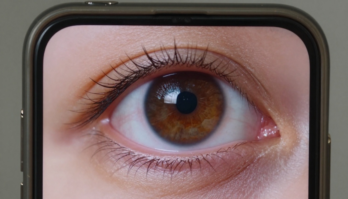 Eye Reflection Close-up