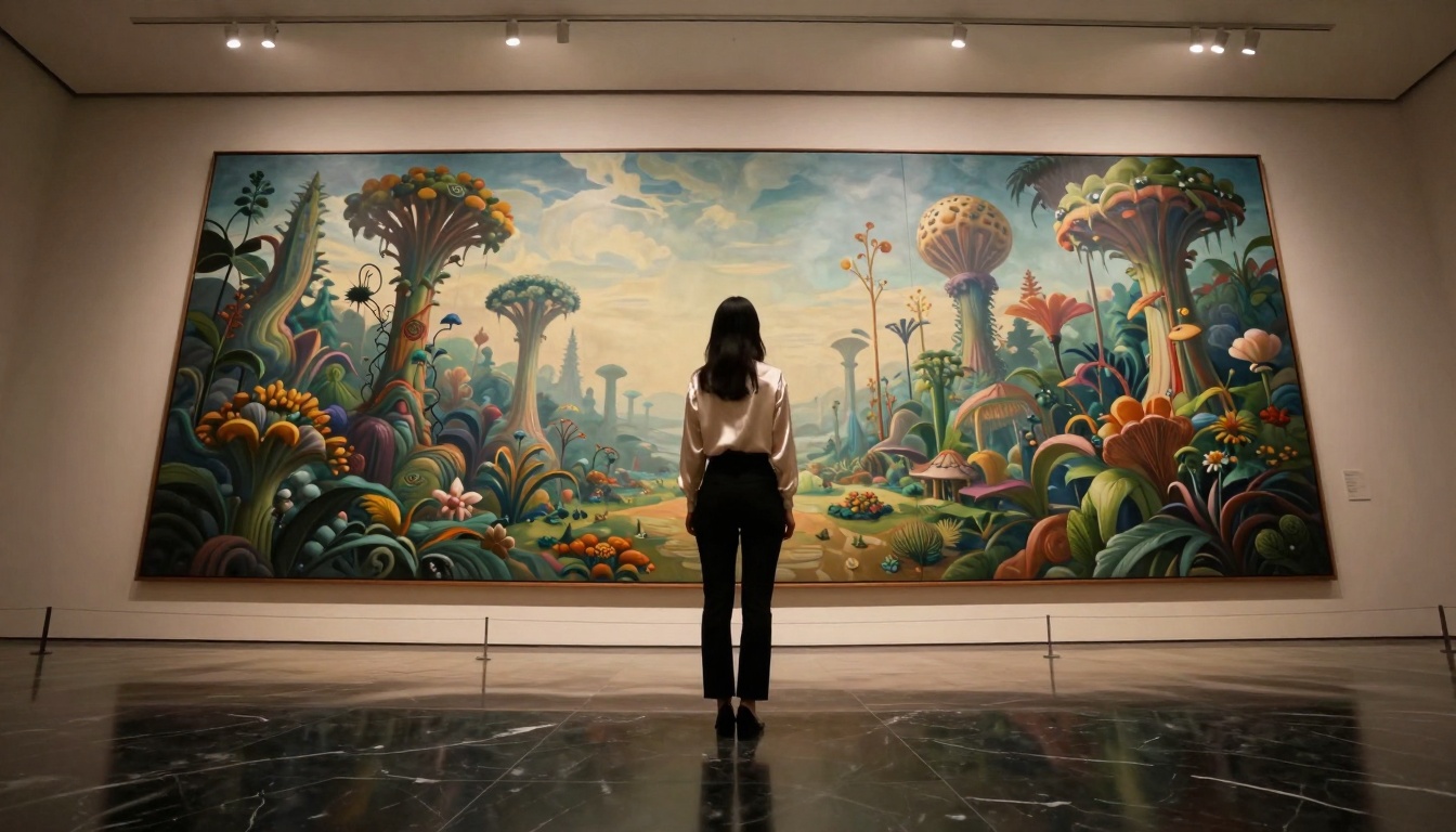 Gallery Exhibition Scene