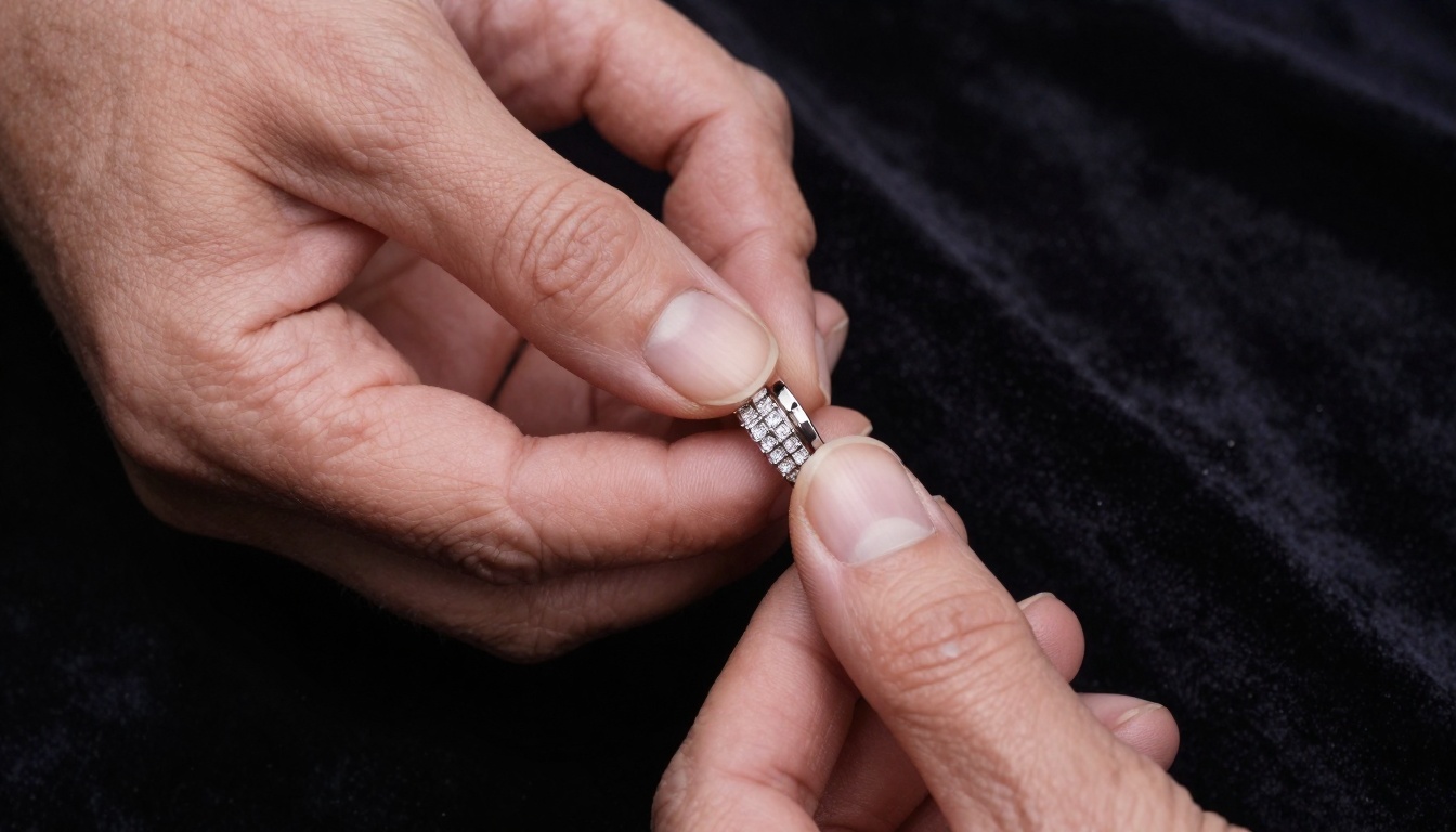 Jewelry detail hands