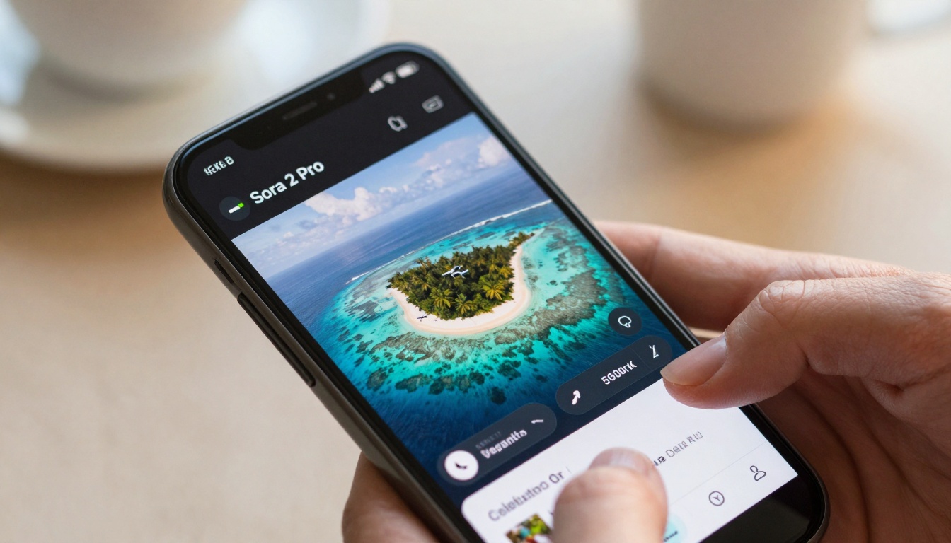 Sora 2 Pro Mobile Interface