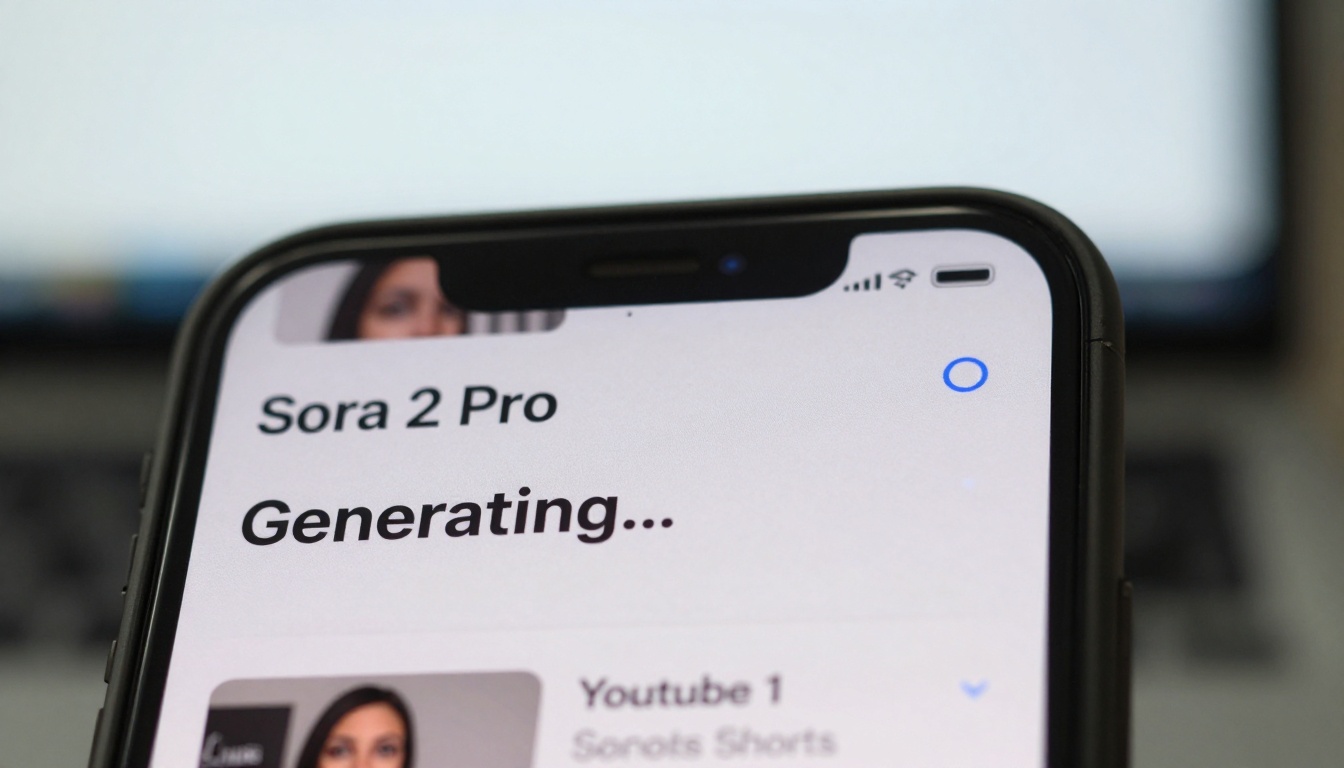 Sora 2 Pro Interface Close-up
