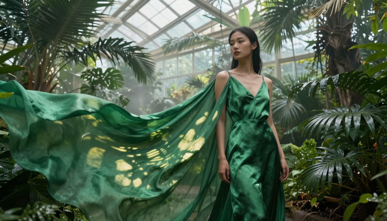 Botanical greenhouse immersion