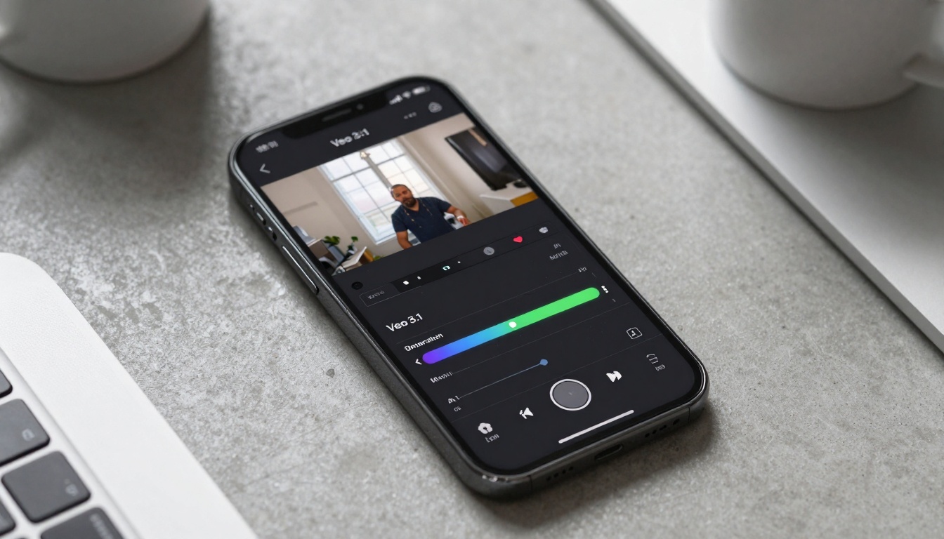 Vertical Video Interface Close-up