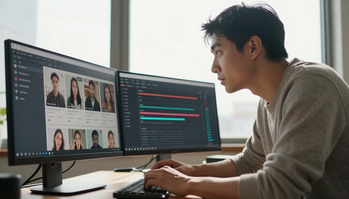 Analytics Dashboard Scene
