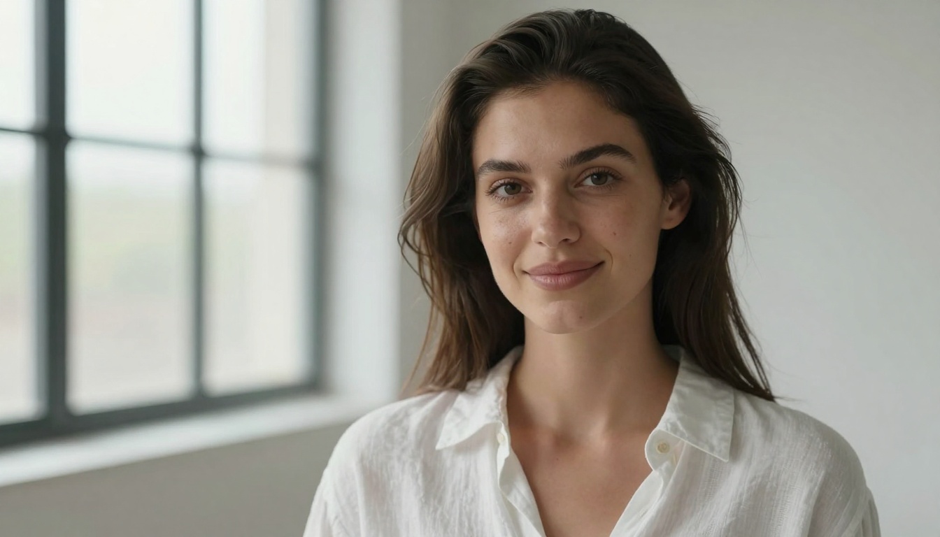 Hyper-realistic portrait photography example generated by Flux 2 Pro