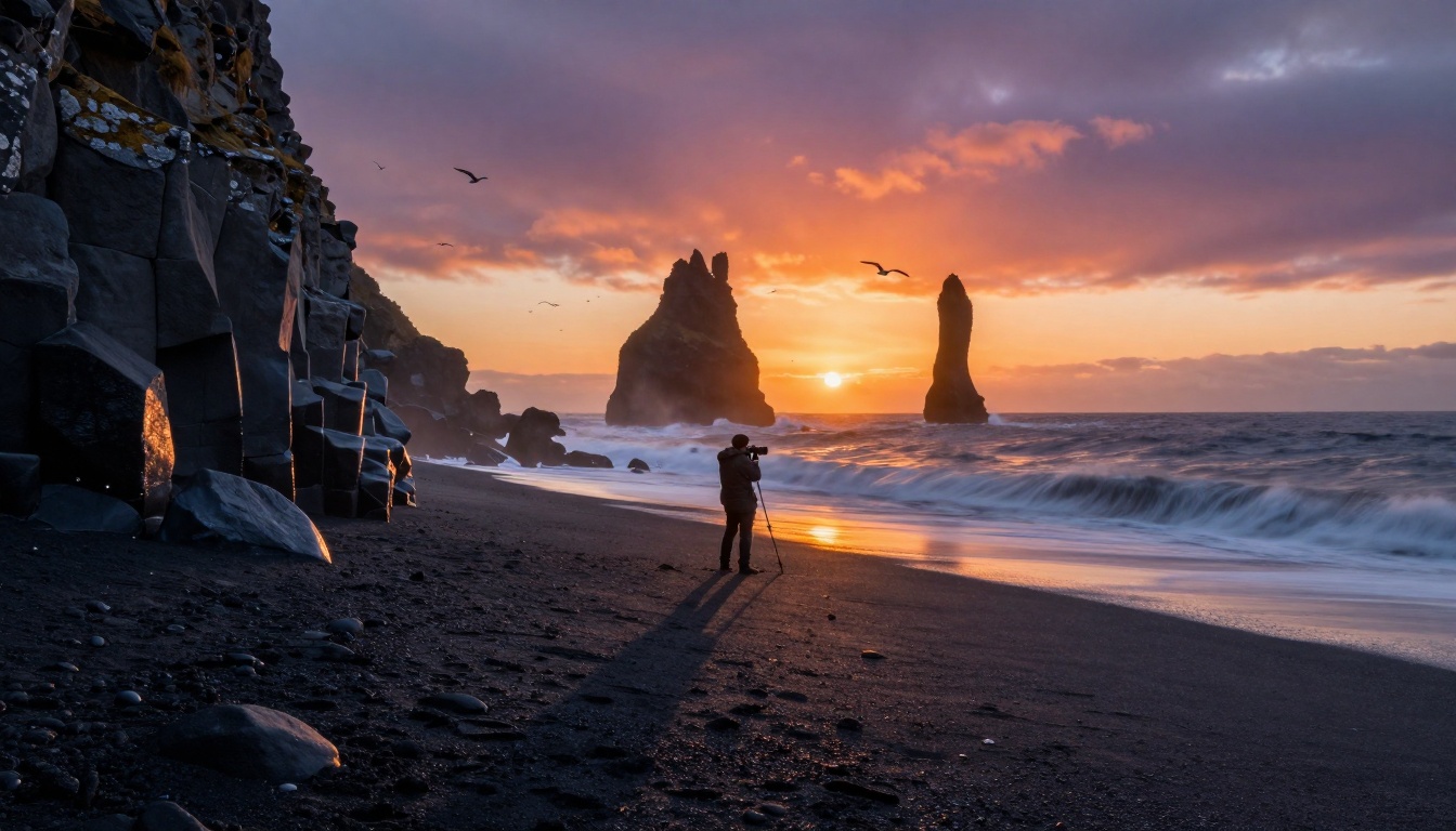 Cinematic landscape photography example using Flux 2 Pro for commercial use