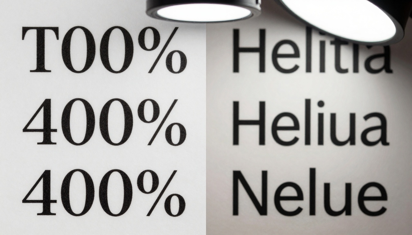 Font Clarity Comparison