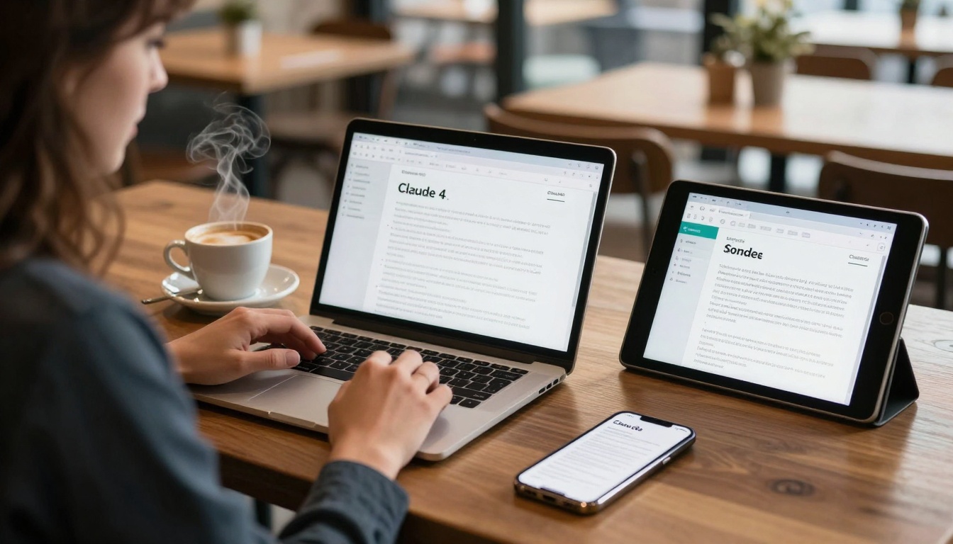 Multi-Device Writing with Claude