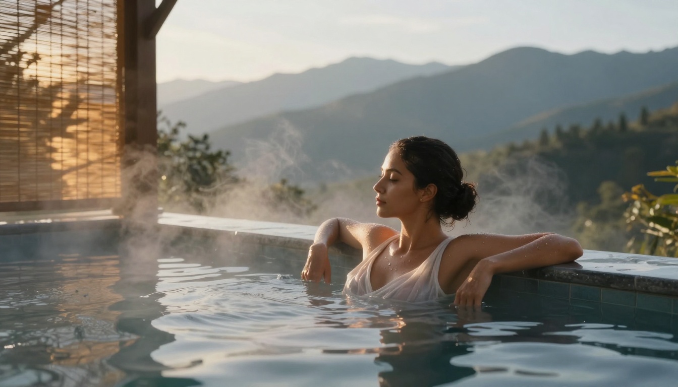 Luxury spa relaxation