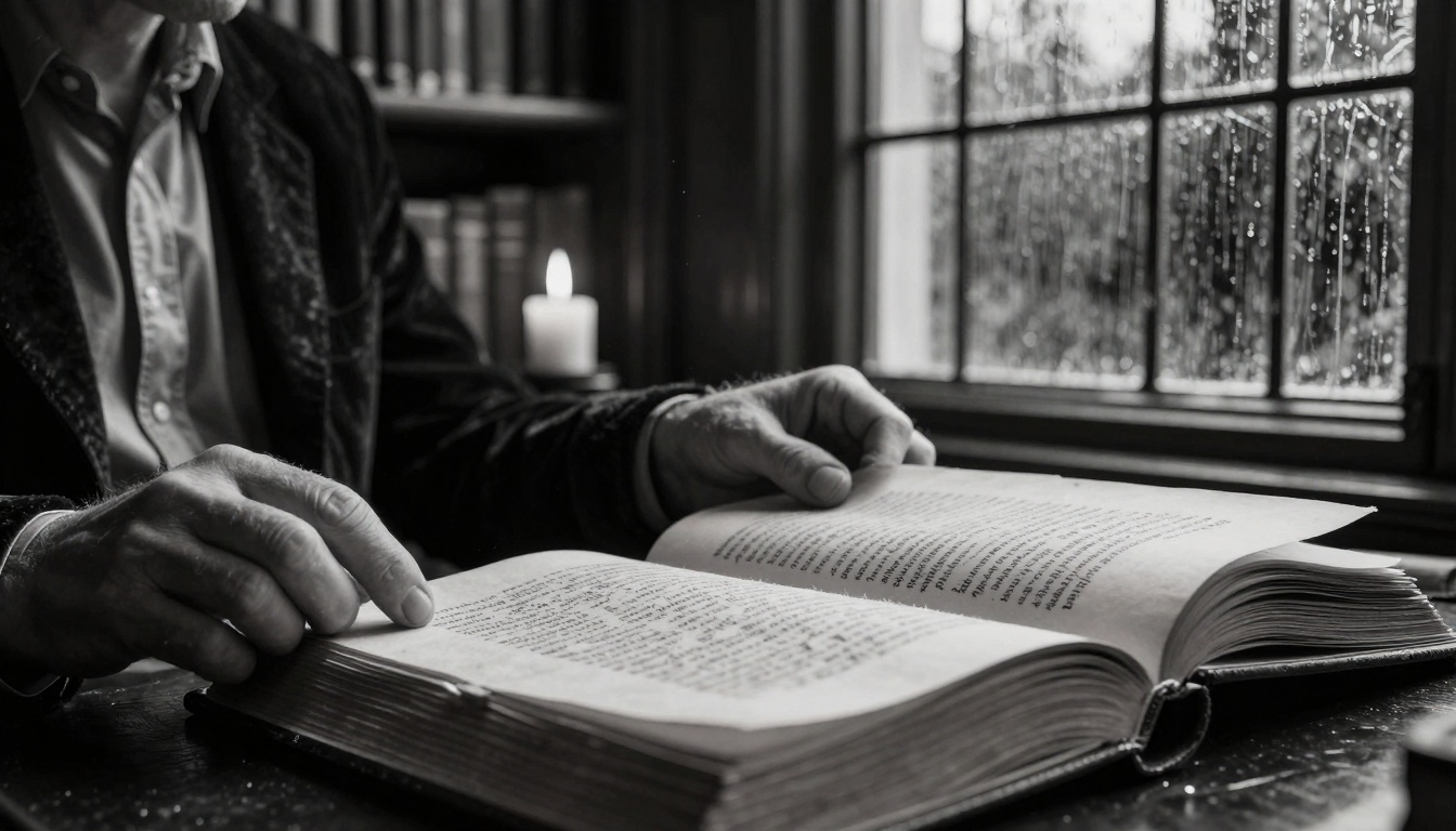 Vintage library study