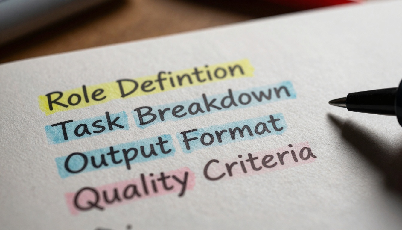 Annotated Prompt Template