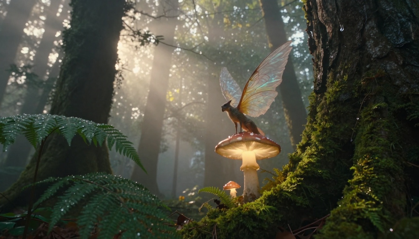 Fantasy Forest Scene