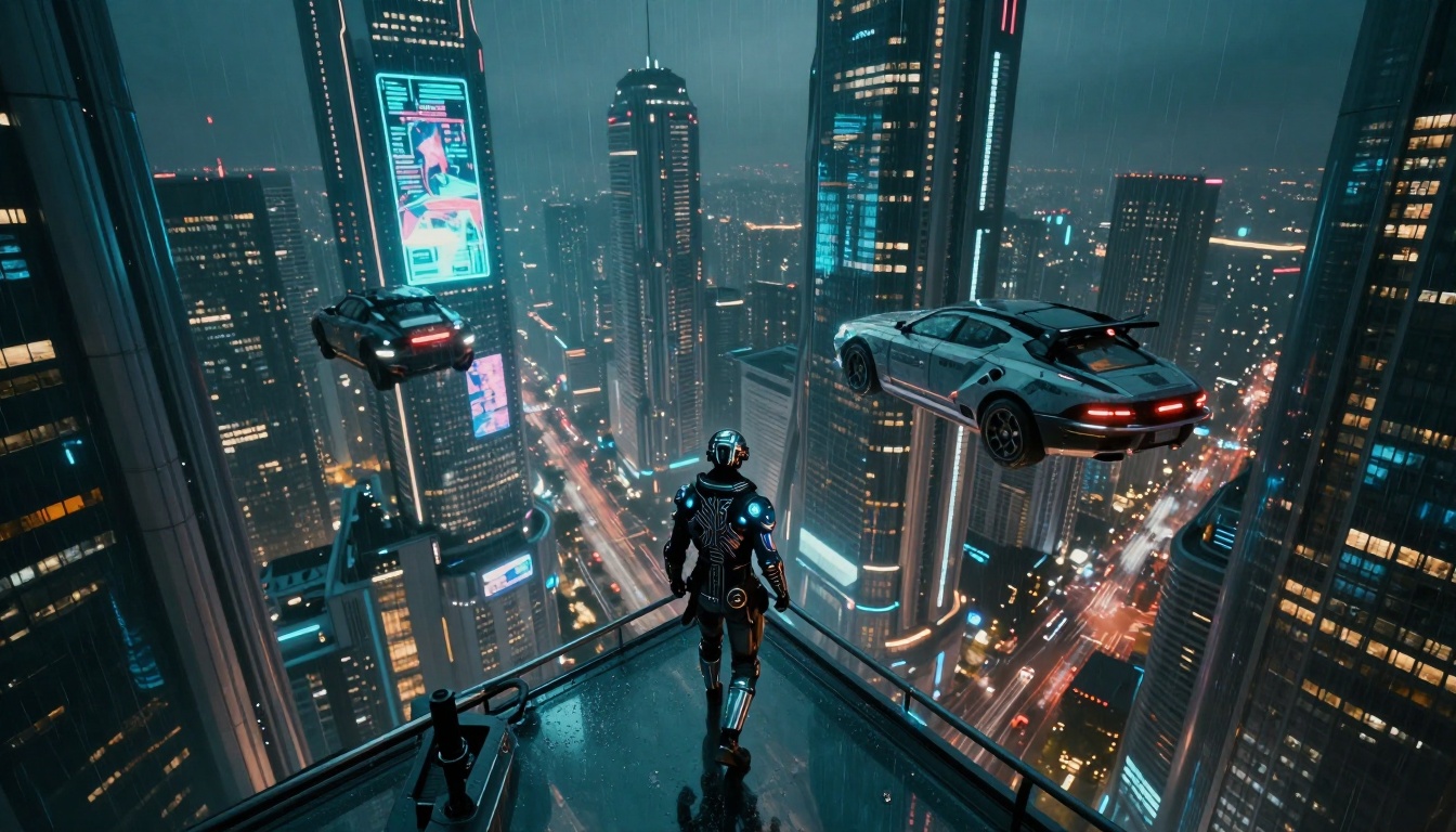 Sci-Fi Cityscape