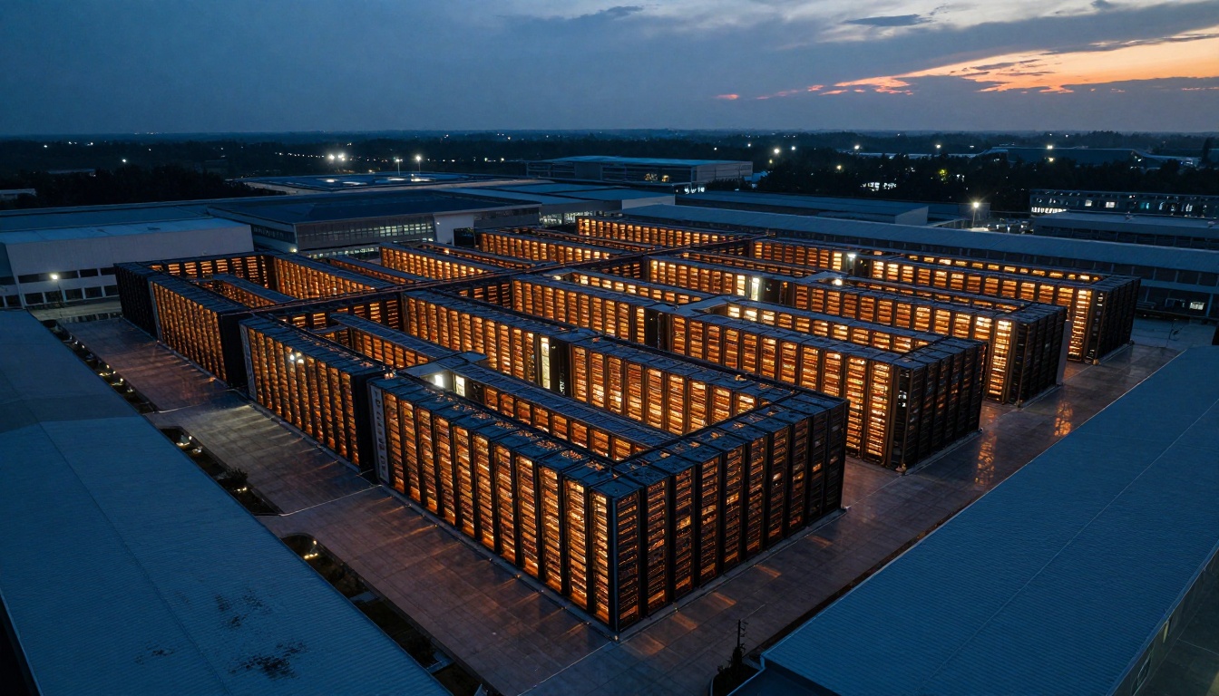 Data Center Aerial View