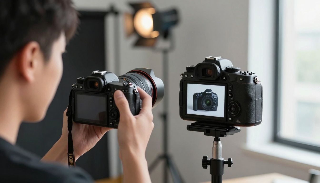 Photographer Comparing Nano Banana Pro Outputs