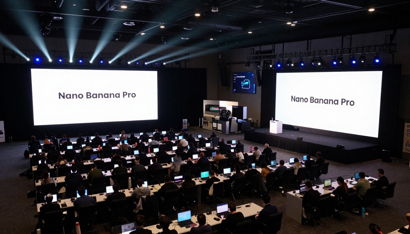 Nano Banana Pro Technology Conference Demonstration