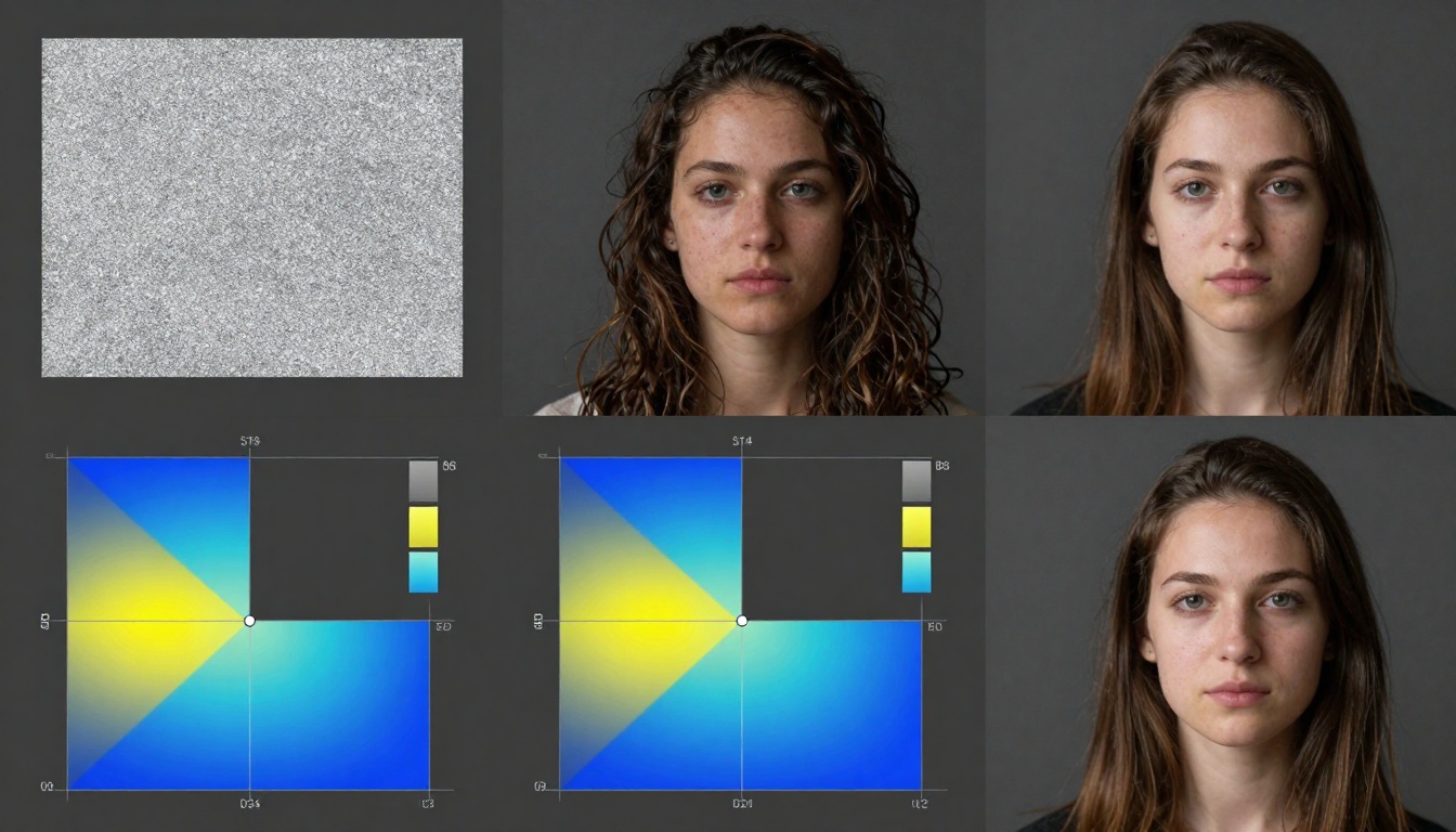 Diffusion model generation process