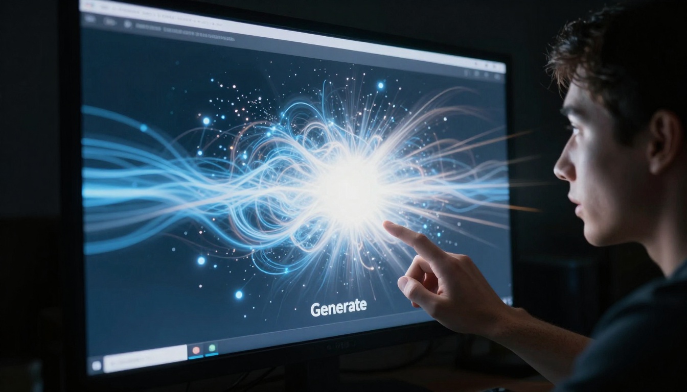 The instant of AI generation completion