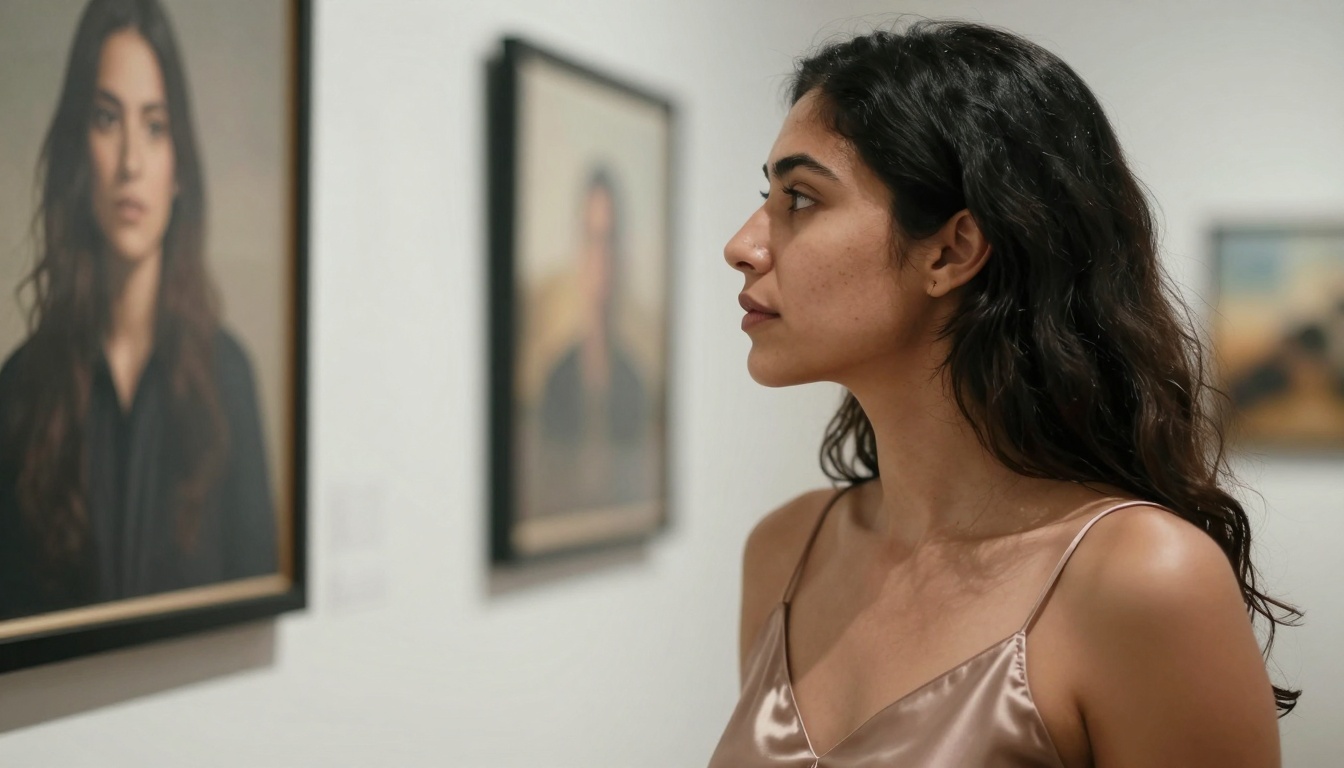 Qwen Art Gallery Display