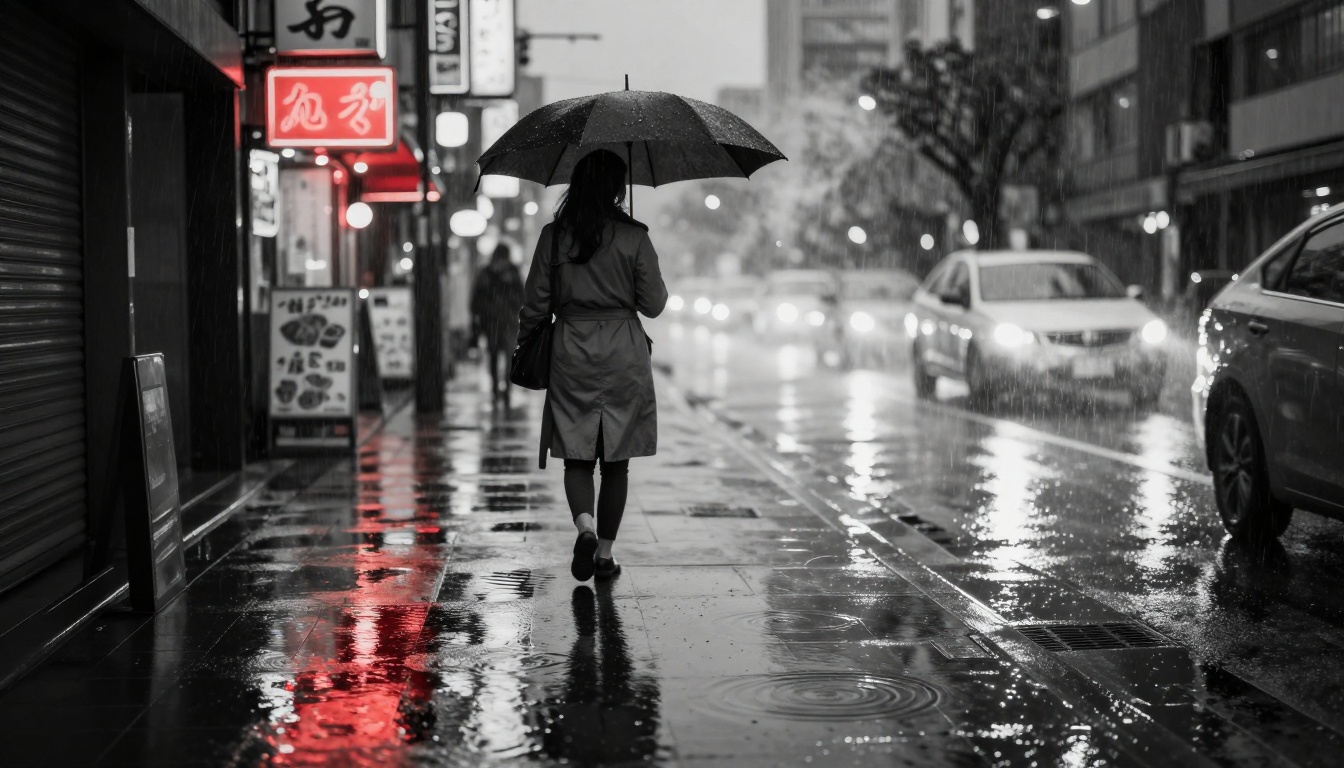 Cinematic Street Scene