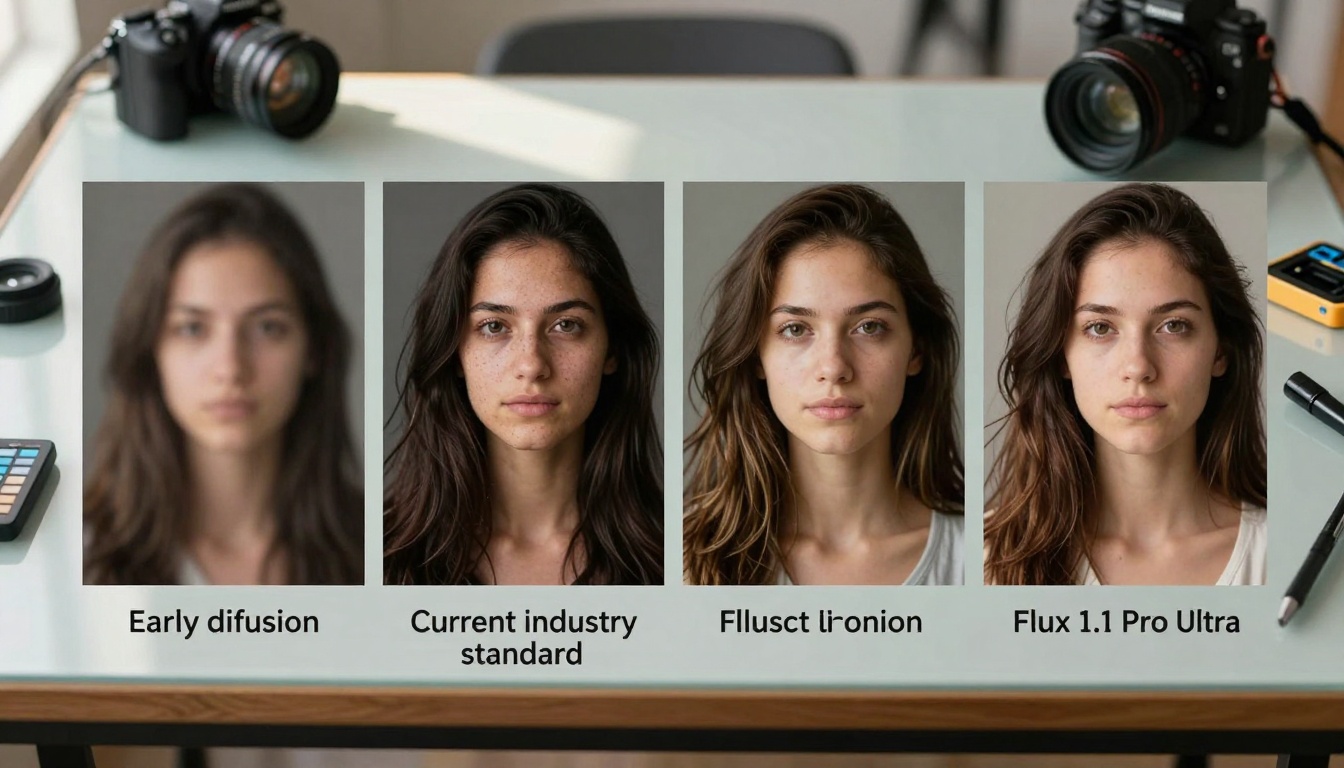 Image Quality Evolution Comparison