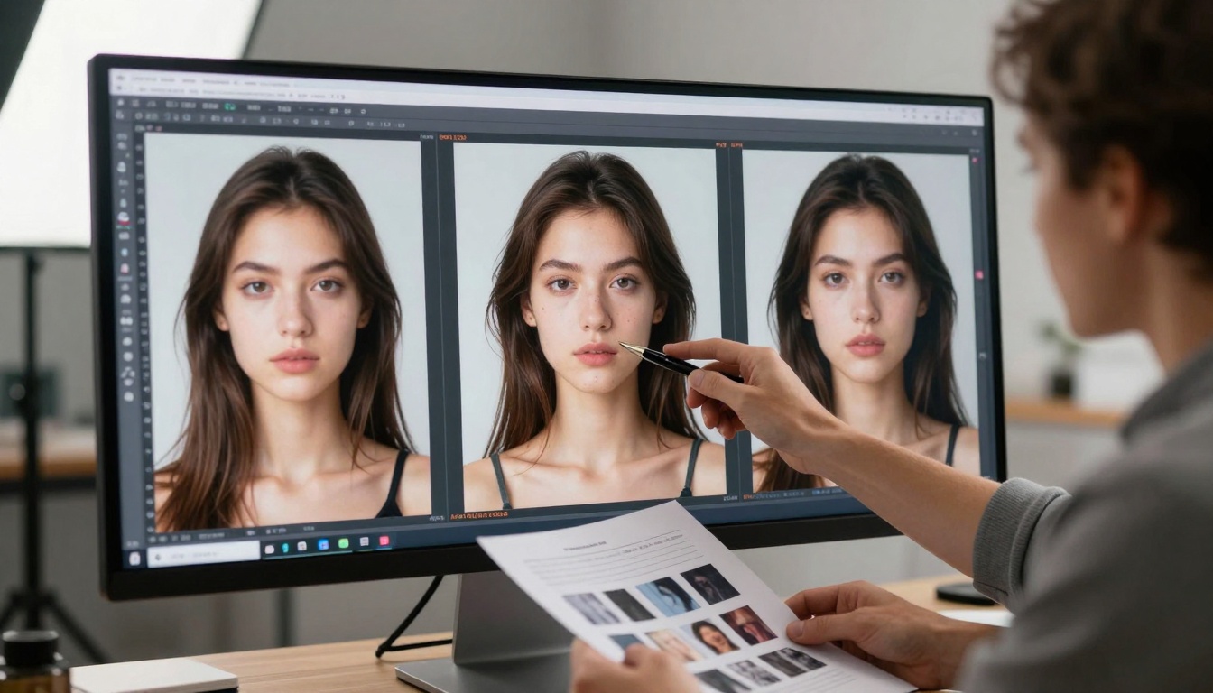 Creative Director Reviewing AI Output