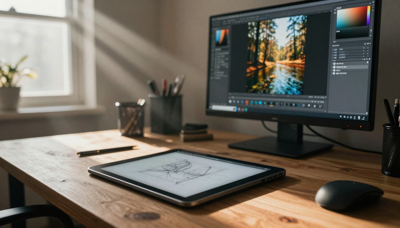 Creative workspace comparison