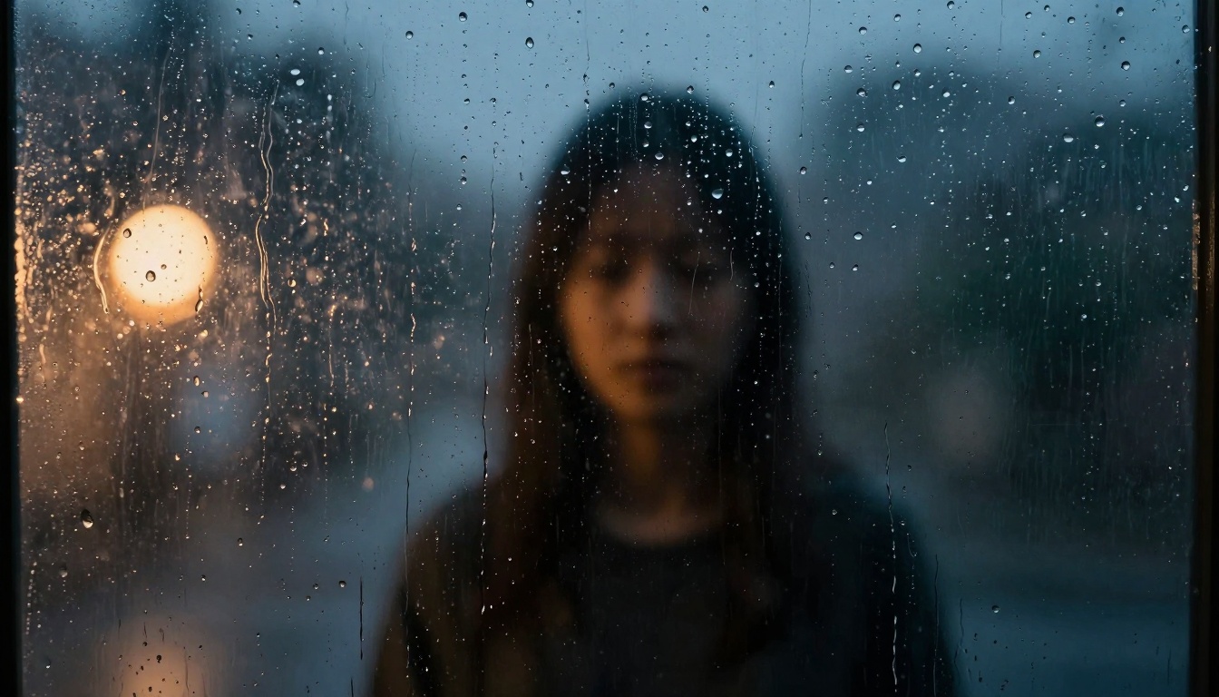 Rainy Window Scene