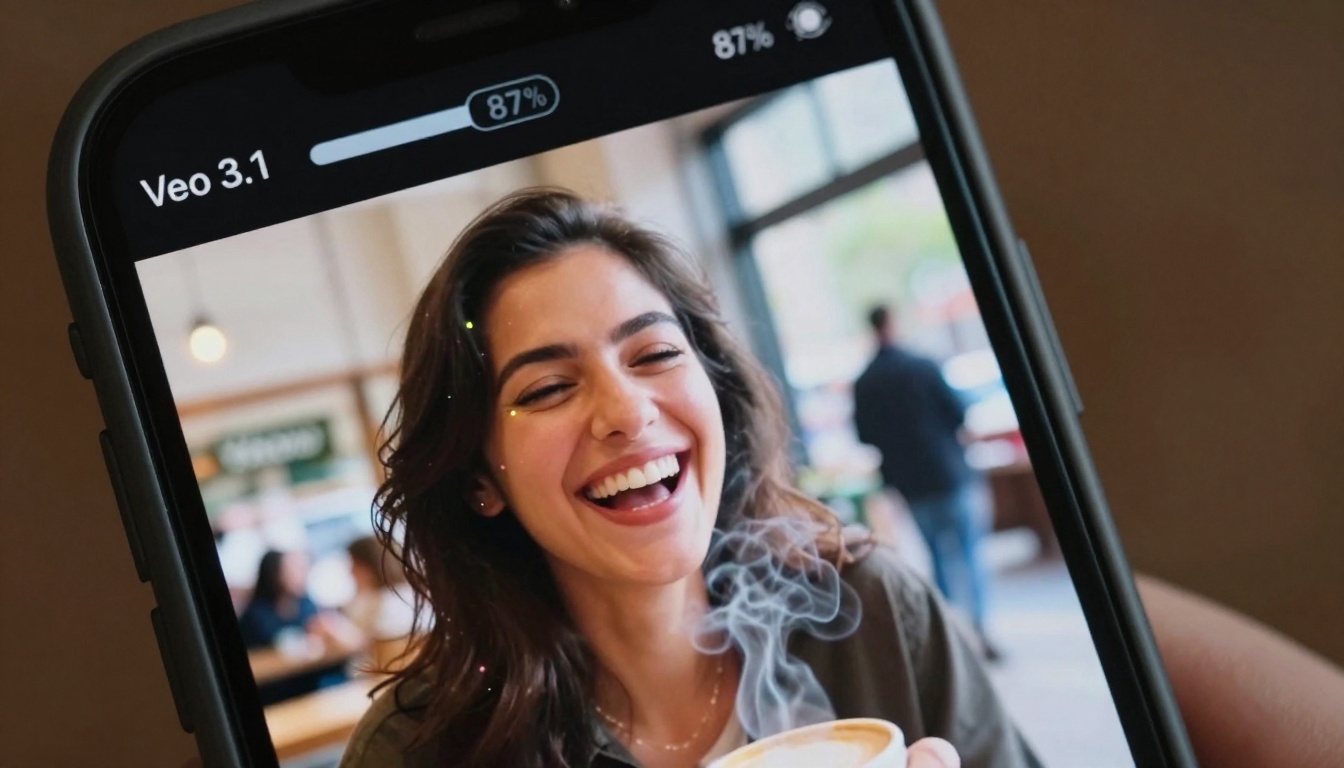 Veo 3.1 Real-time Generation Close-up
