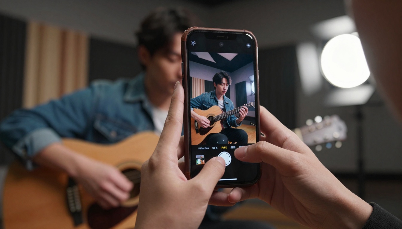 Creator Ready to Share Vertical Video