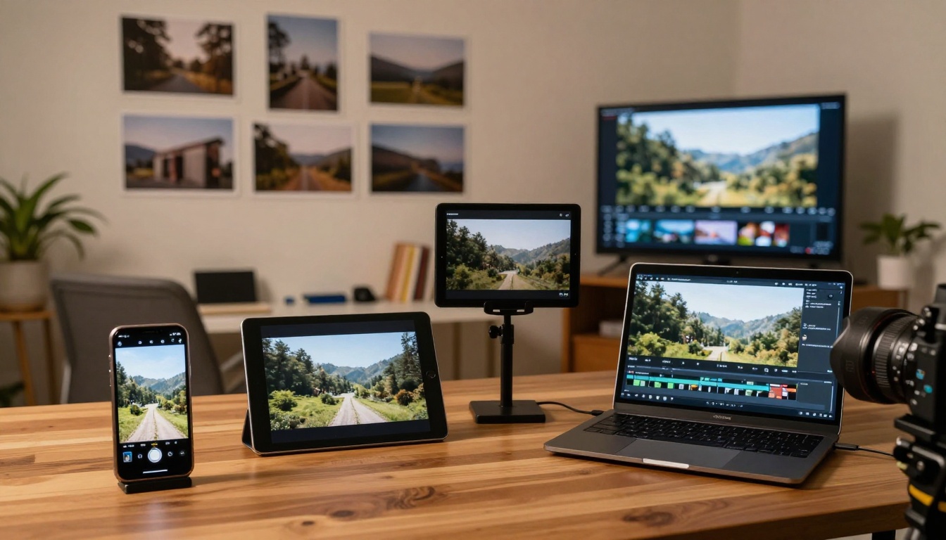 Multi-Device Video Studio Environment