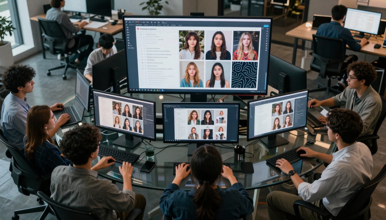 AI Mood Board Brainstorming Session