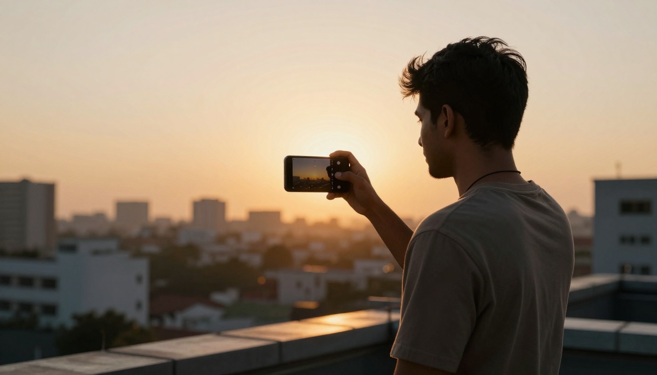 Golden Hour AI Portrait Enhancement