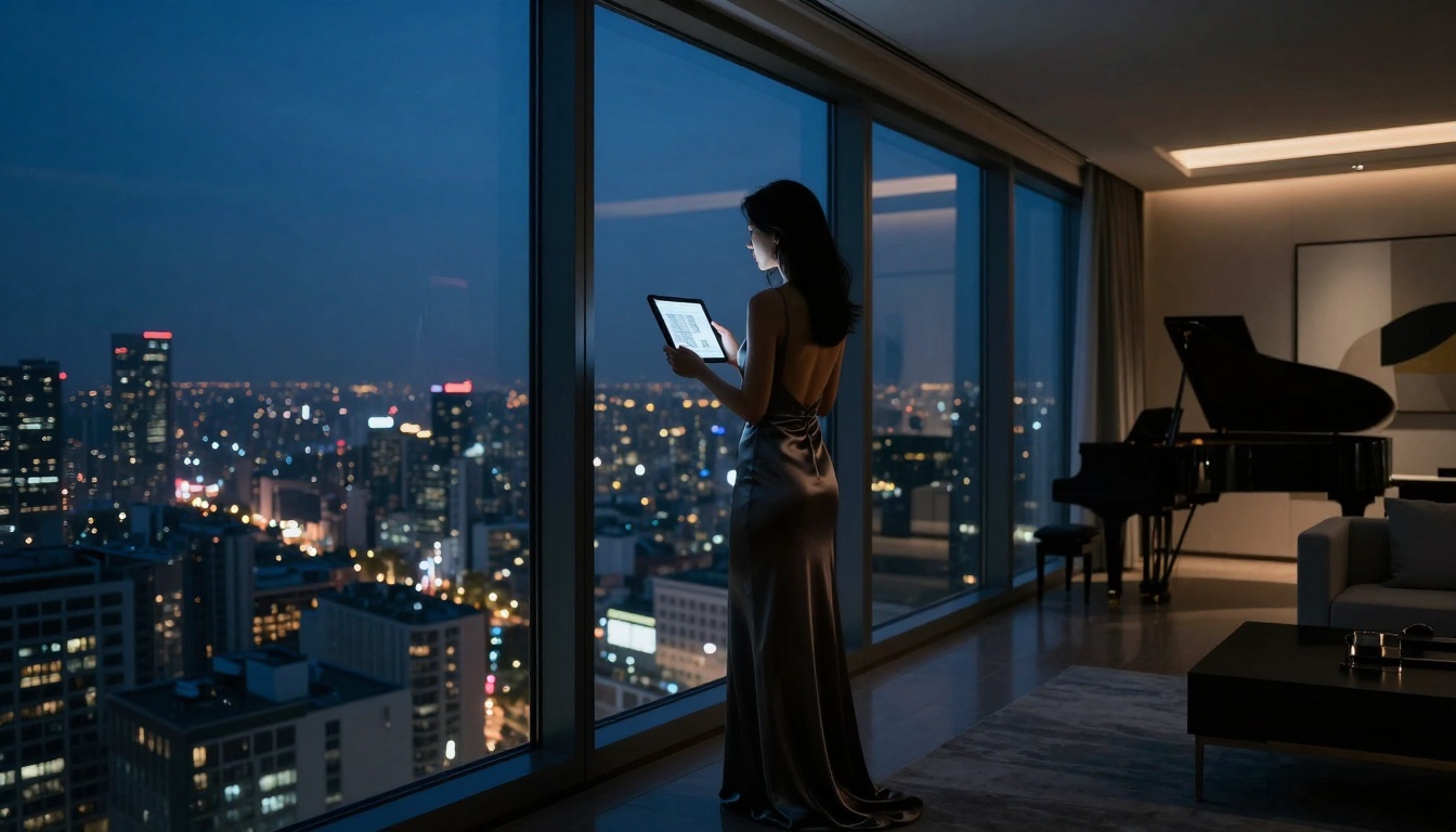 Penthouse city view