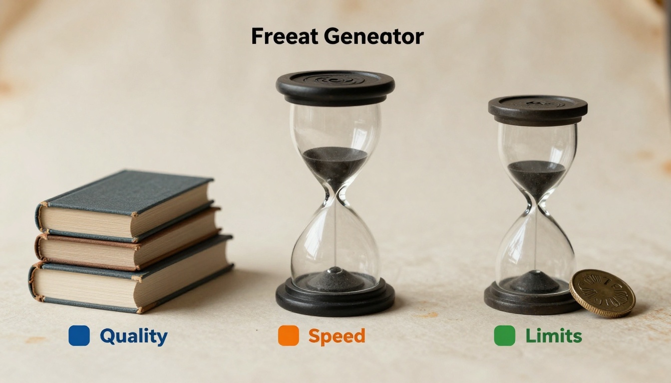 Free AI Generator Performance Metrics