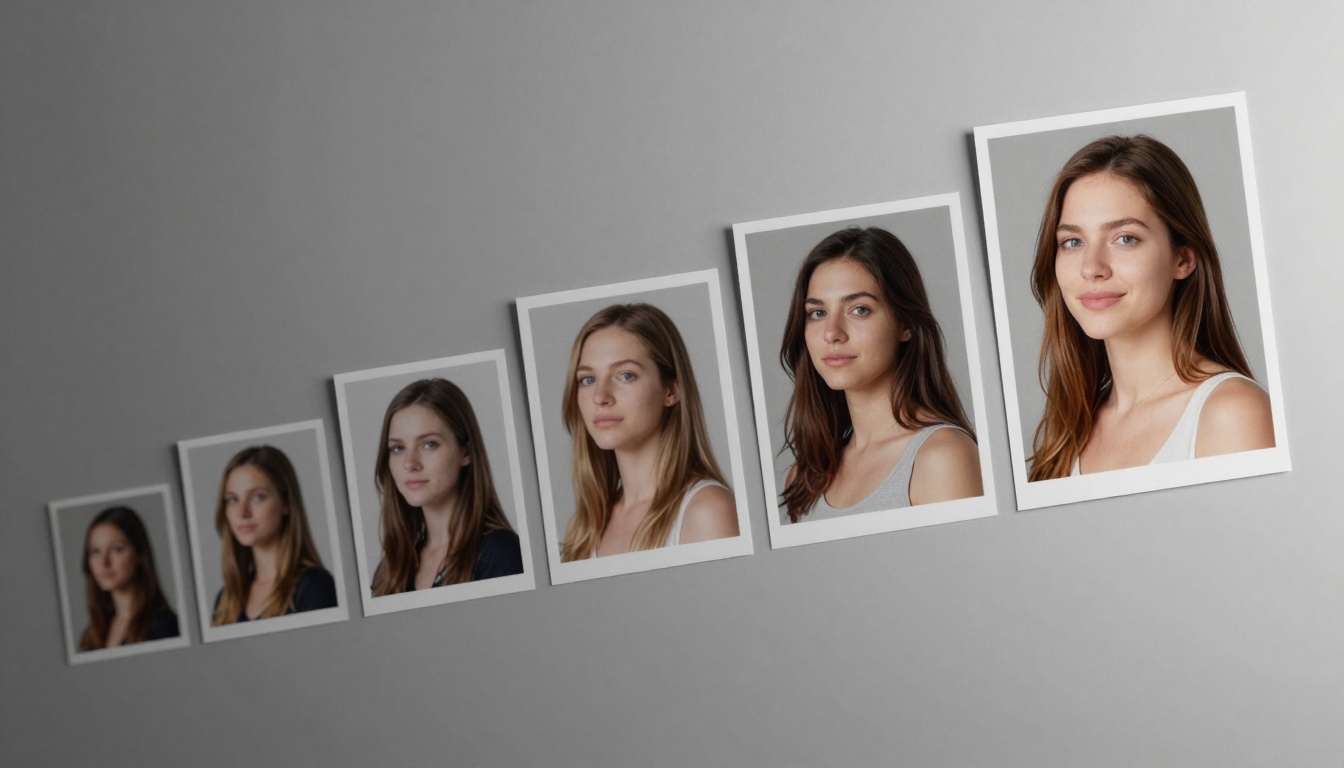 AI Image Refinement Progression