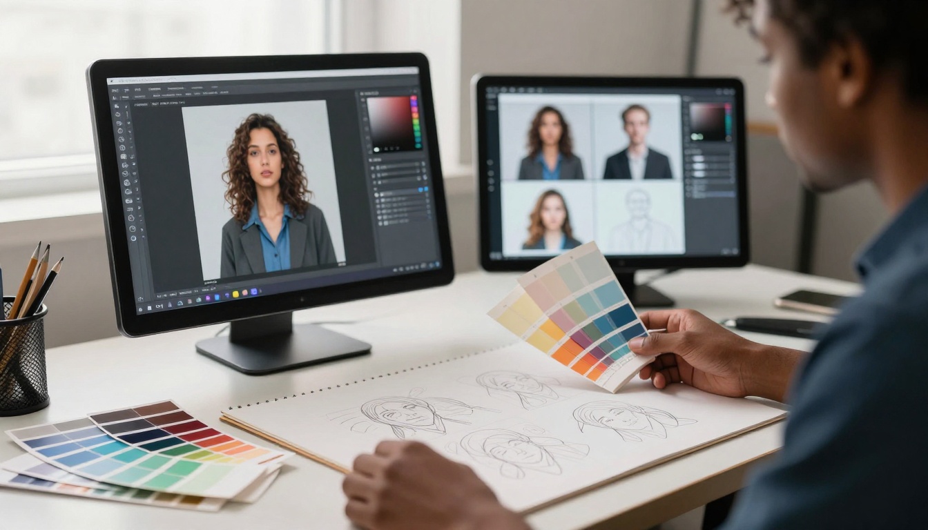 Graphic designer's tool transition