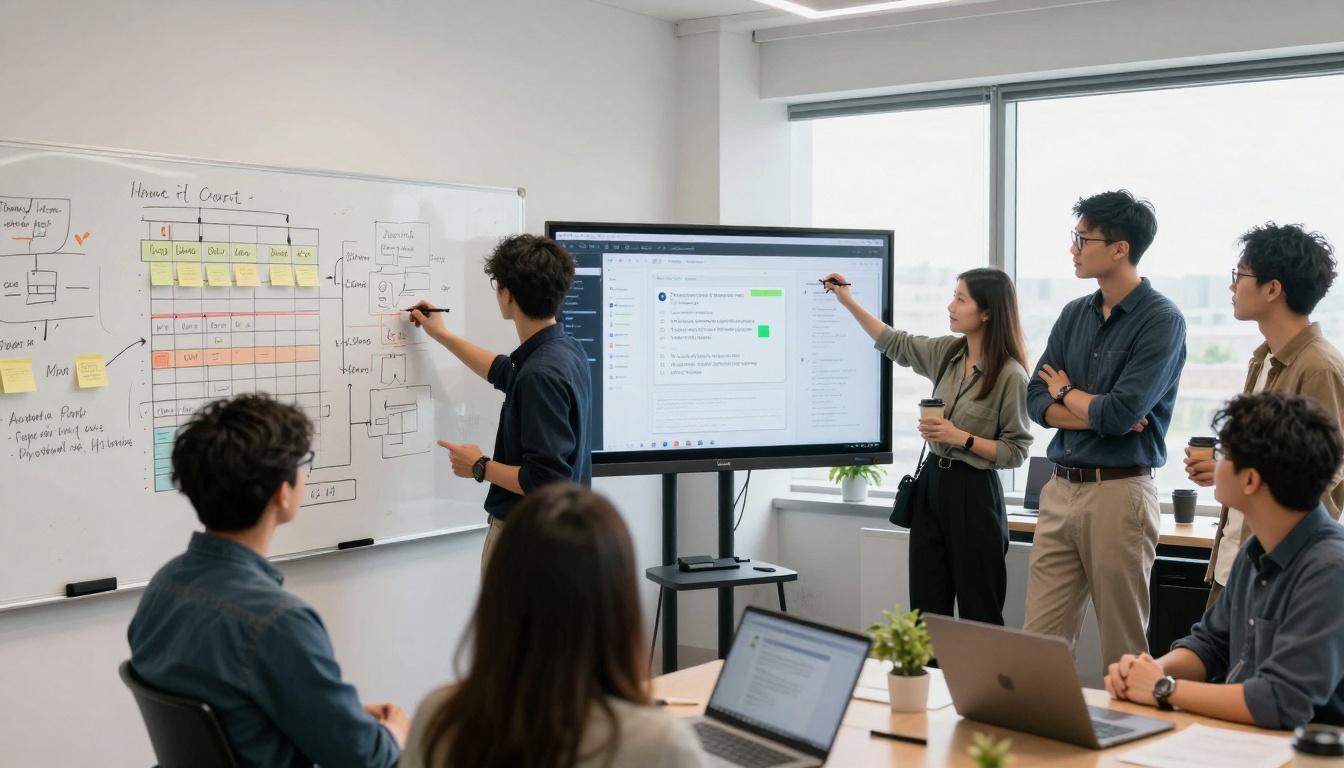 Creative team AI collaboration