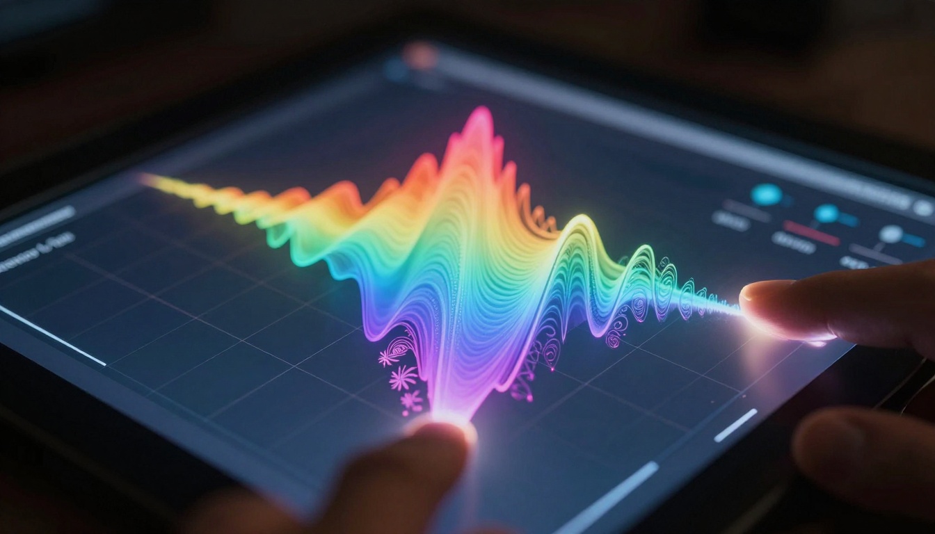 AI ASMR Audio Visualization